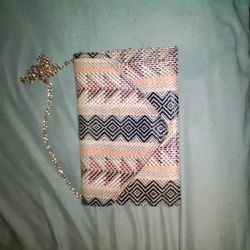 Flat SNAKE SKIN POUCH/PURSE