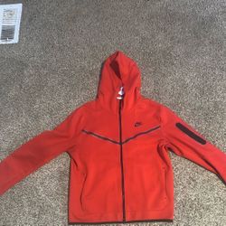 Red Nike Tech Jacket Size M