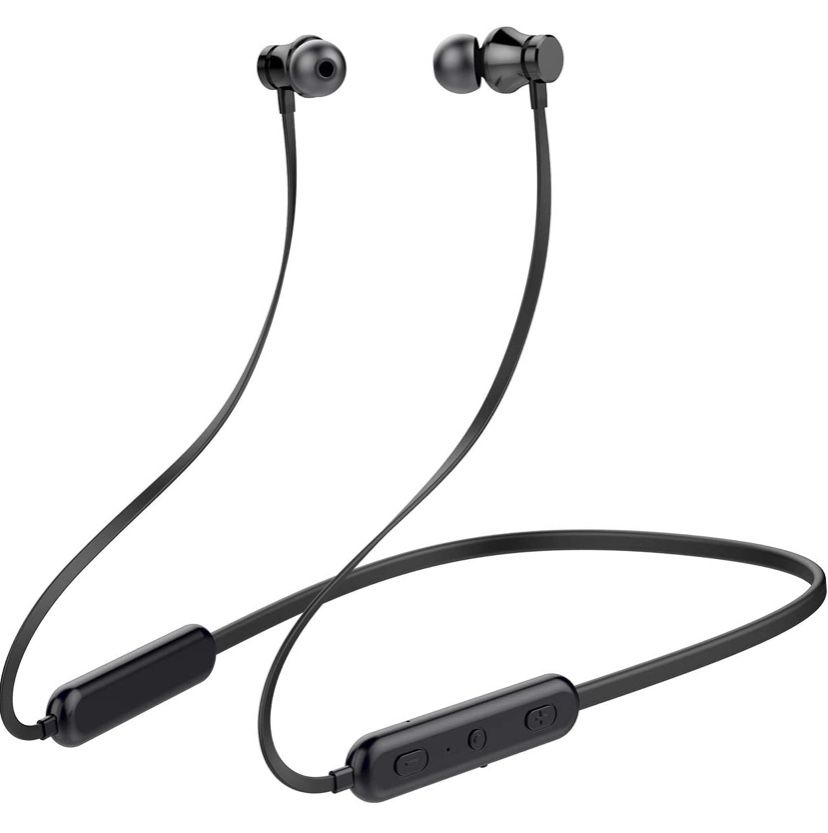 New Bluetooth Headphones Neckband 20Hrs Playtime V5.0 Wireless Headset Sport Noise Cancelling Earbuds w/Mic for Gym Running Compatible with iPhone Sam