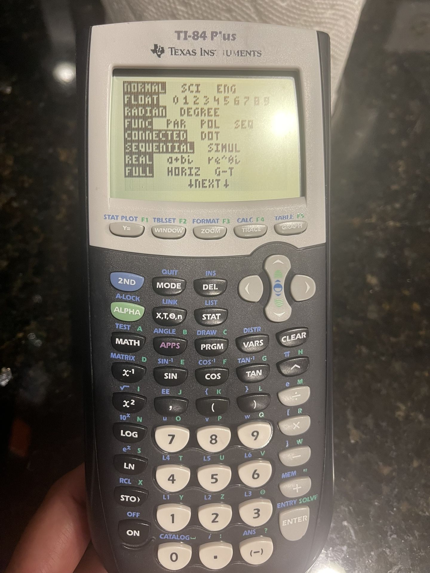 TI-84 Plus Texas Instruments 