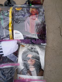 Halloween is coming most new costumes and decor no offers no trades 75th Ave Indian School serious buyers only please
