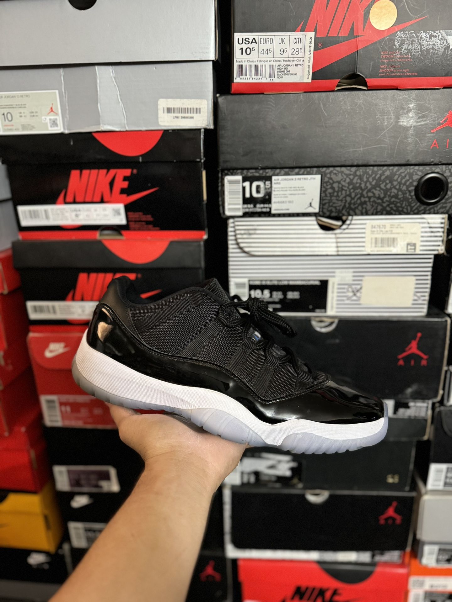 Jordan Space Jam 11 Lows size 12 VNDS