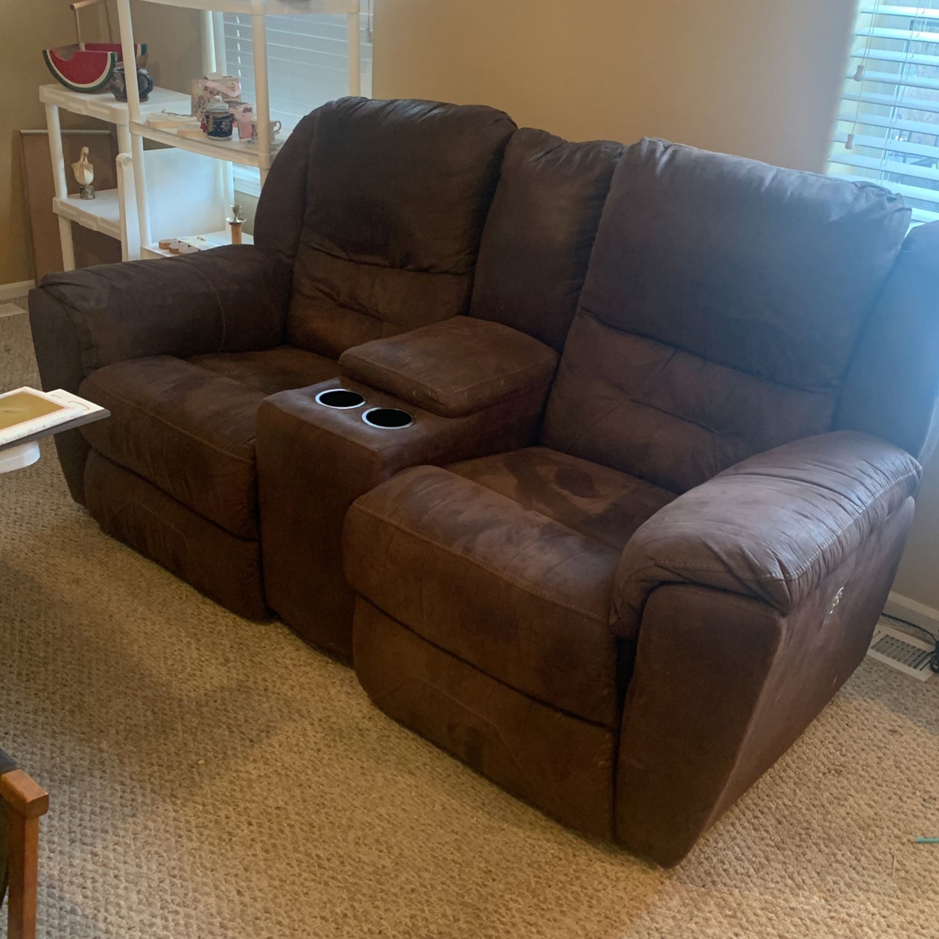 Electric Reclining Love Seat