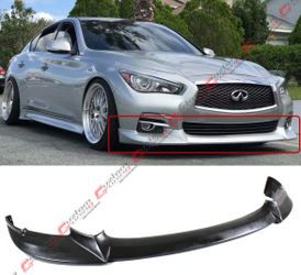 14-17 INFINITI Q50 BASE N-STYLE FRONT BUMPER LIP