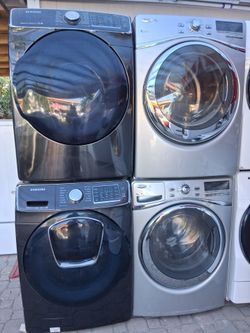 Samsung and whirlpool washer front loader extra large capacity and gas dryer set (FREE DELIVERY AND INSTALLATION)