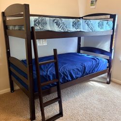 Twin Bunk Bed With Matress. I Can Delivery For Extra Fee 