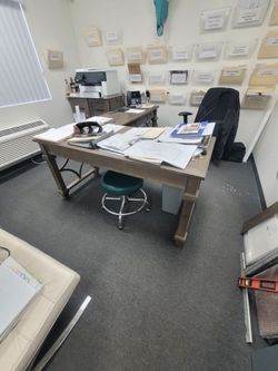 L shape desk