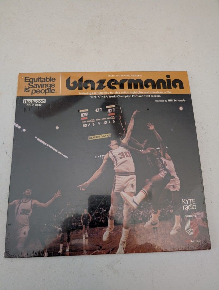 Blazermania 1976-77 Champion Sealed Records