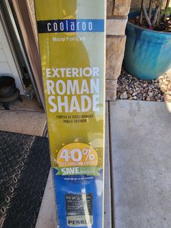 Colaroo Outdoor Roman Shade