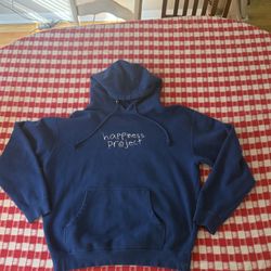 Happiness Project Sweatshirt- Blue - Medium 