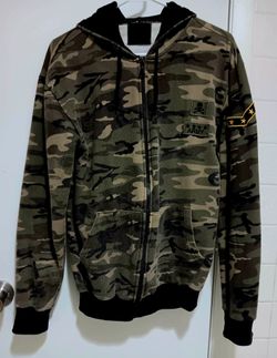Camouflage Zippered Jacket