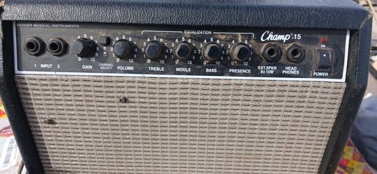 Guitar amp fender champ 15