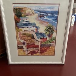 Framed Artwork “Crystal Cove”by Michael Hallinan