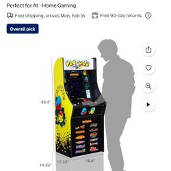 Arcade1Up PAC - MAN Classic SE Arcade Machine – 4 - Foot Cabinet, 13 Classic Video Games, 15.6” IPS Display, Easy Assembly, Perfect for At - Home Gami