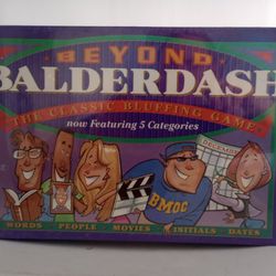 Parker Brothers Beyond Balderdash The Classic Bluffing Board Game [Brand New]