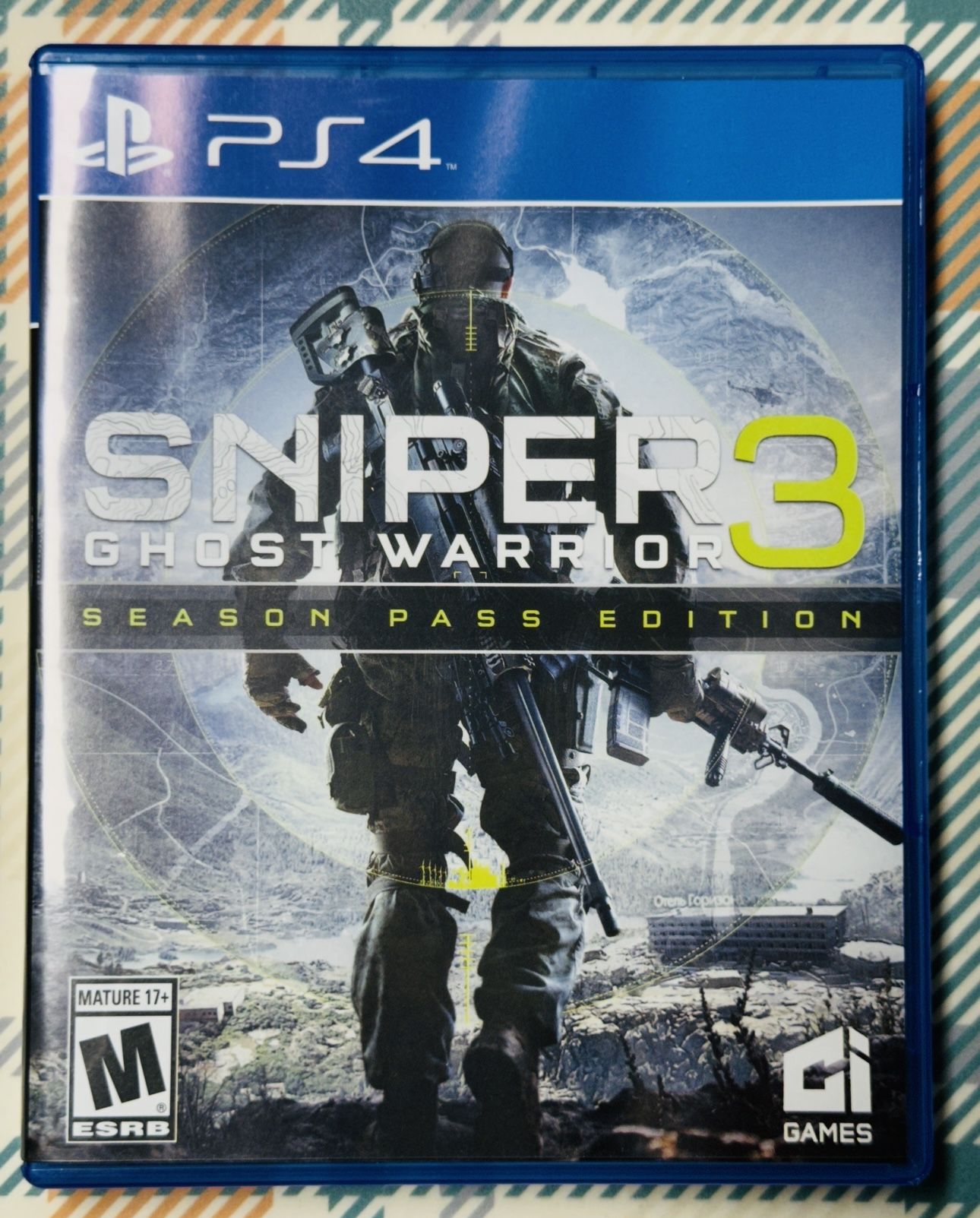 Sony Playstation 4 PS4 Sniper Ghost Warrior 3 III Game Tested/Works With Case