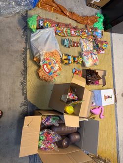HUGE TIKI / LUAU PARTY SUPPLY LOT – $100 OBO