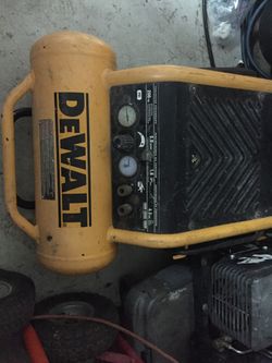 Dewalt compressor