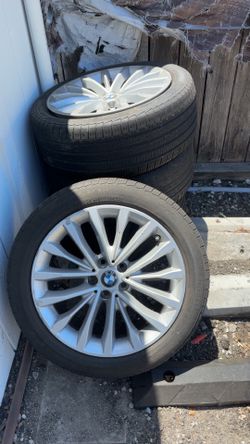 BMW 18-inch Wheels and Tires 245/45 R18, 5 bolts