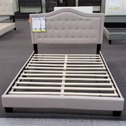 BRAND NEW QUEEN PLATFORM BED FRAME ONLY $169