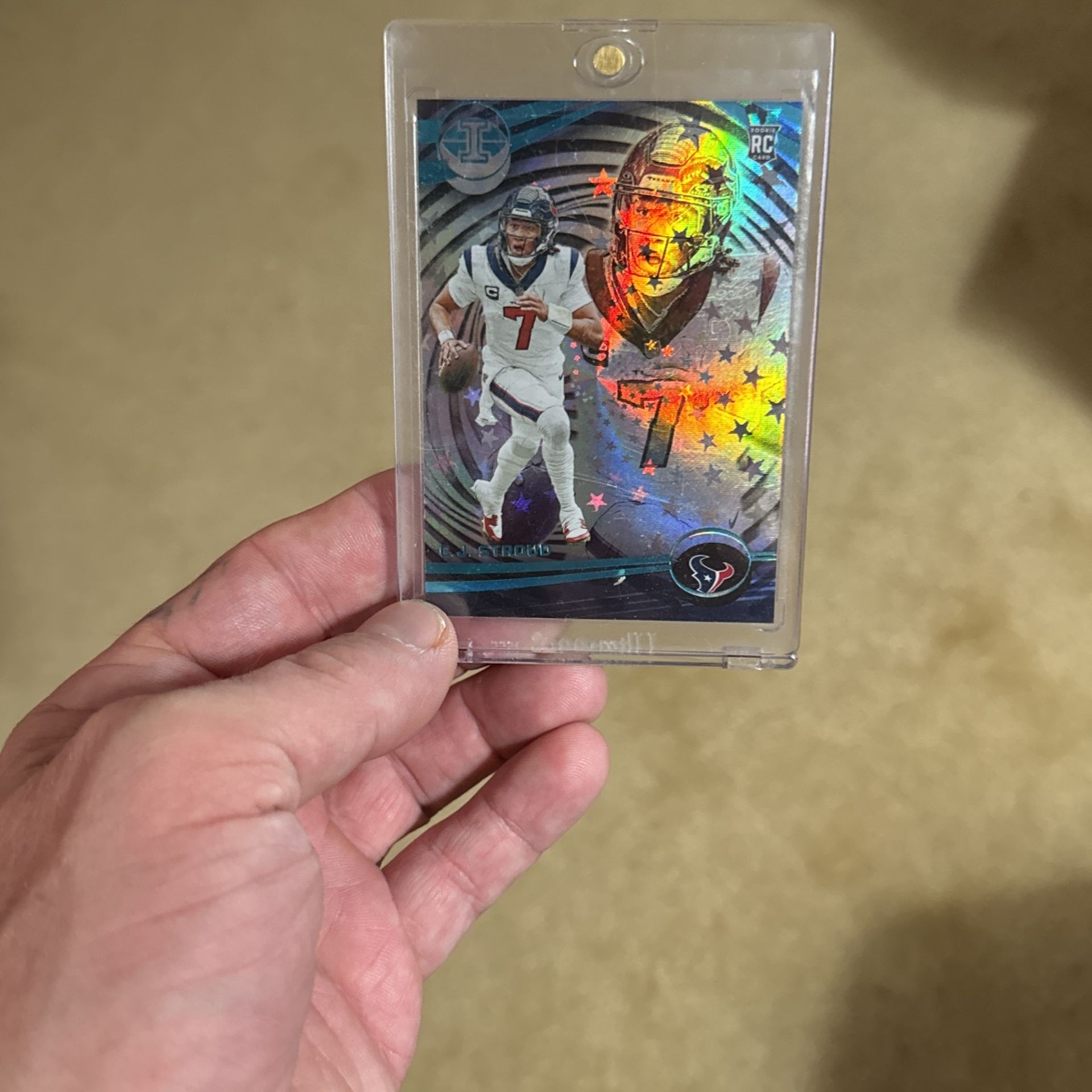 2023 Panini Illusions Trophy Collection Cj Stroud #43 SP Starlight Houston Texans  