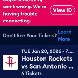 Rockets Vs Spurs  Michelob Ultra Suite Tickets Lower Them For Quick Sale 