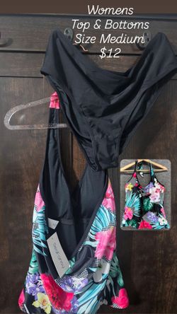 Women size M 2 peice swim wear