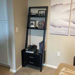 Must Sell Like Brand New Ladder Bookcase Fancy Shelf