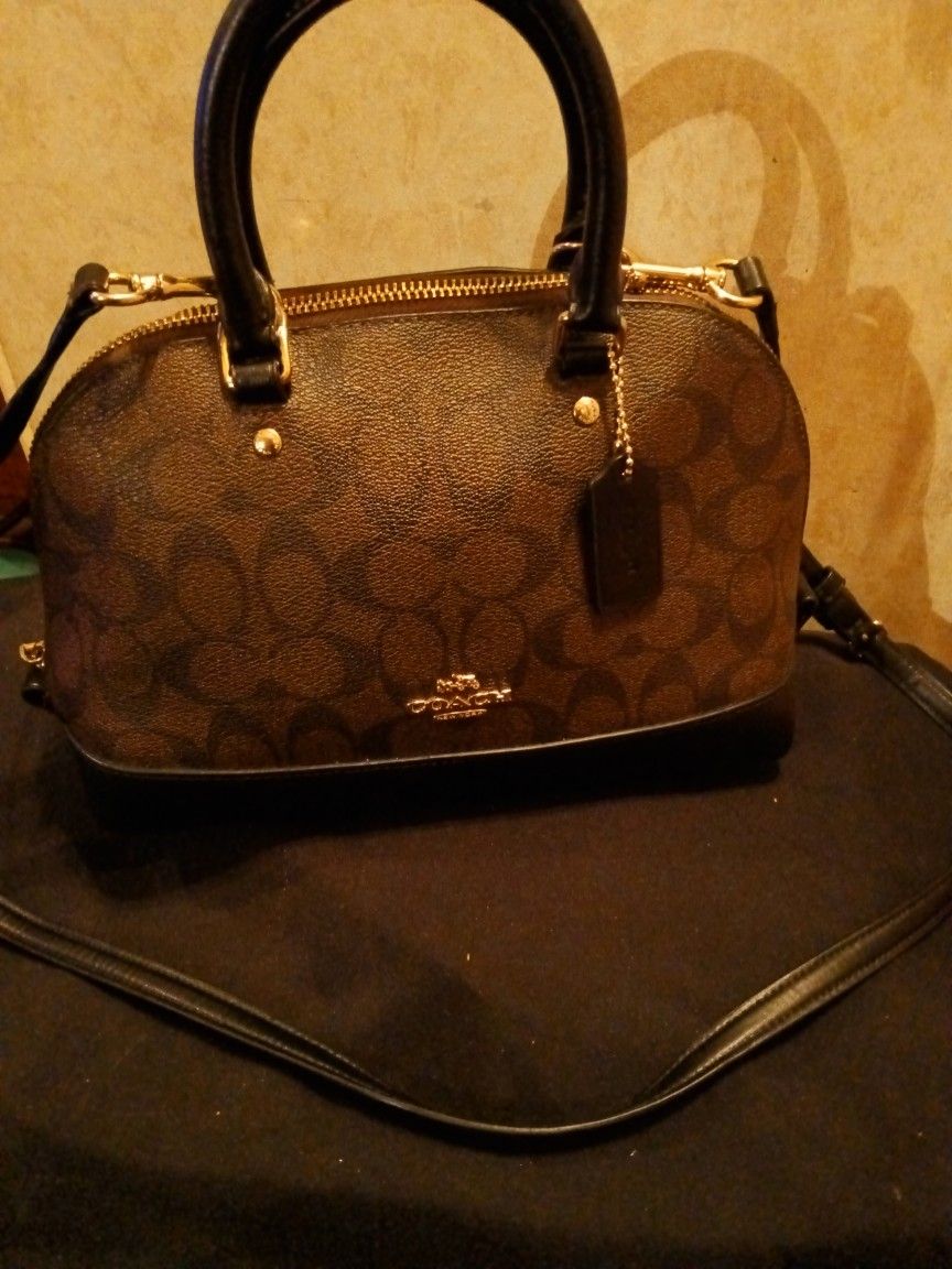 Coach Mini Sierra Signature Purse
