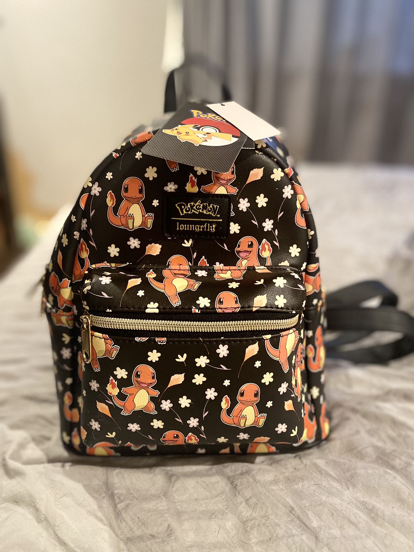 charmander mini backpack Loungefly Pokemon Cosplay Mystery Keychain Charm It can be found in hot Pokemon Charmander Evolutions Triple Pocket