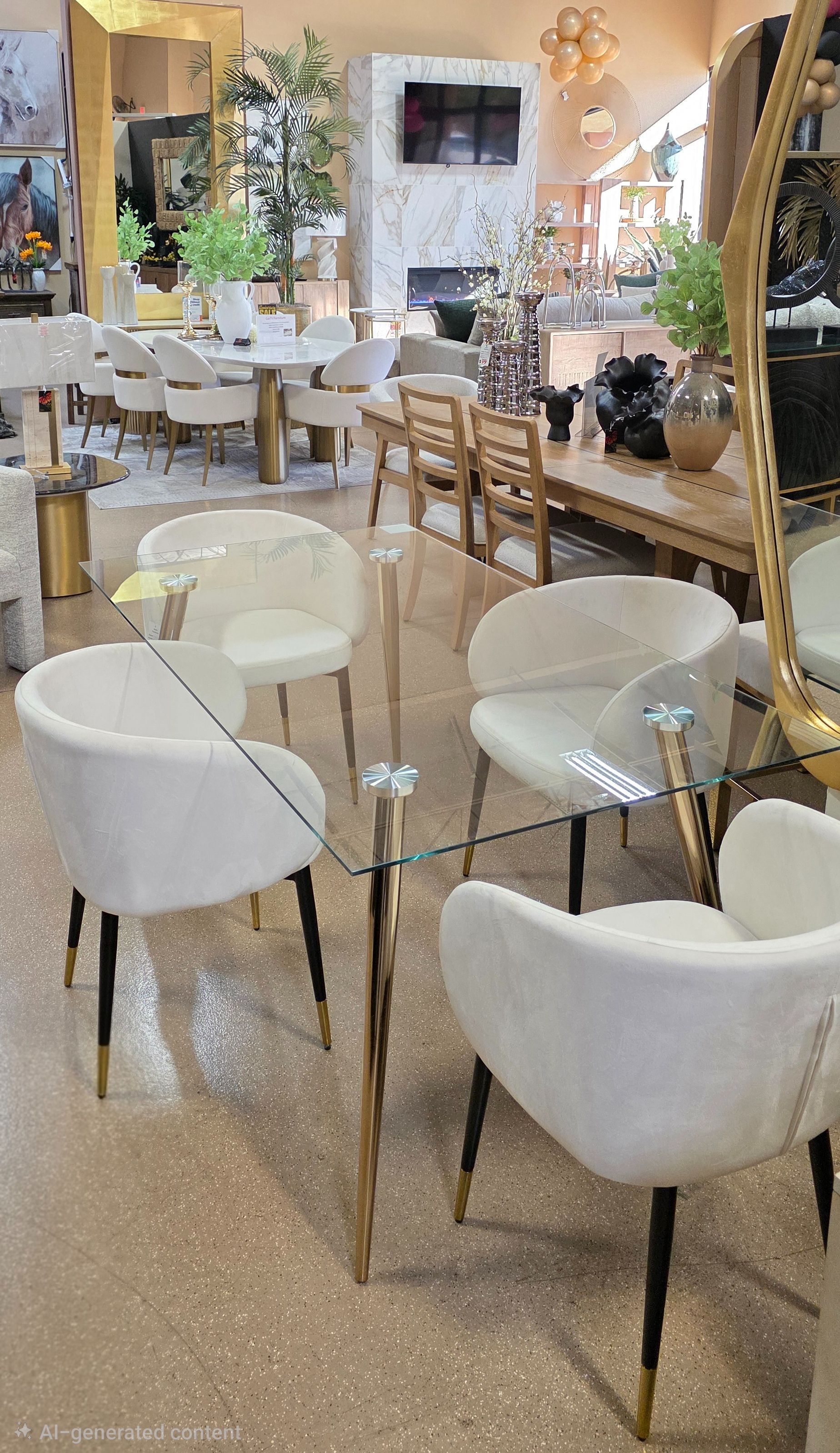 Modern Contemporary 5 pc Dining Set