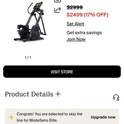 NordicTrack FS14i Elliptical