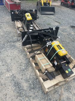 Skid Steer Jackhammer Breaker Attachment
