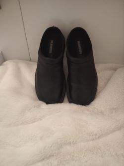 Dr. Martens Black Platform Clogs