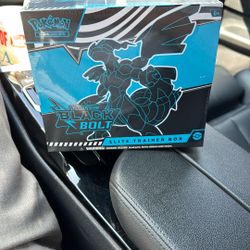 Scarlet And Violet Black Bolt Elite Trainer Box