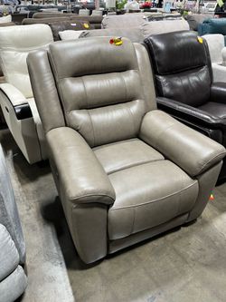 Leather recliners from  Costco