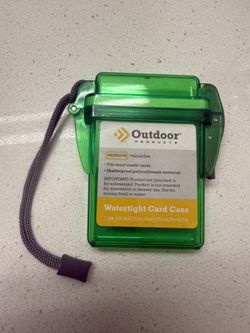 watertight card protector