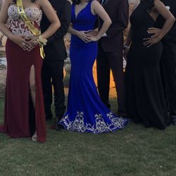 Royal Blue Prom Dress! 