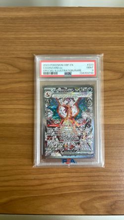 Pokemon TCG 2023 SV03 Obsidian Flames Charizard ex 223/197 SIR Holo PSA 9