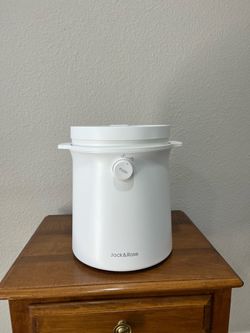 Humidifier Jack&Rose White Stainless Steel Large Warm Mist