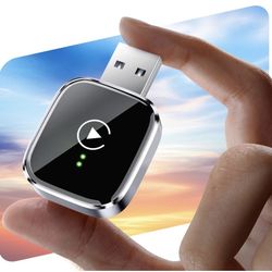 Wireless CarPlay Adapter For IPhone 2025 Wireless Apple CarPlay Adapter Mini Size With Cable USB & USB-C/Type-C Plug 