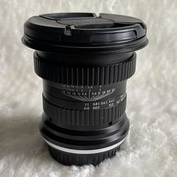 Opteka 15mm f/4 LD UNC AL 1:1 Macro Manual Focus Full Frame Wide Angle Lens for Canon EOS