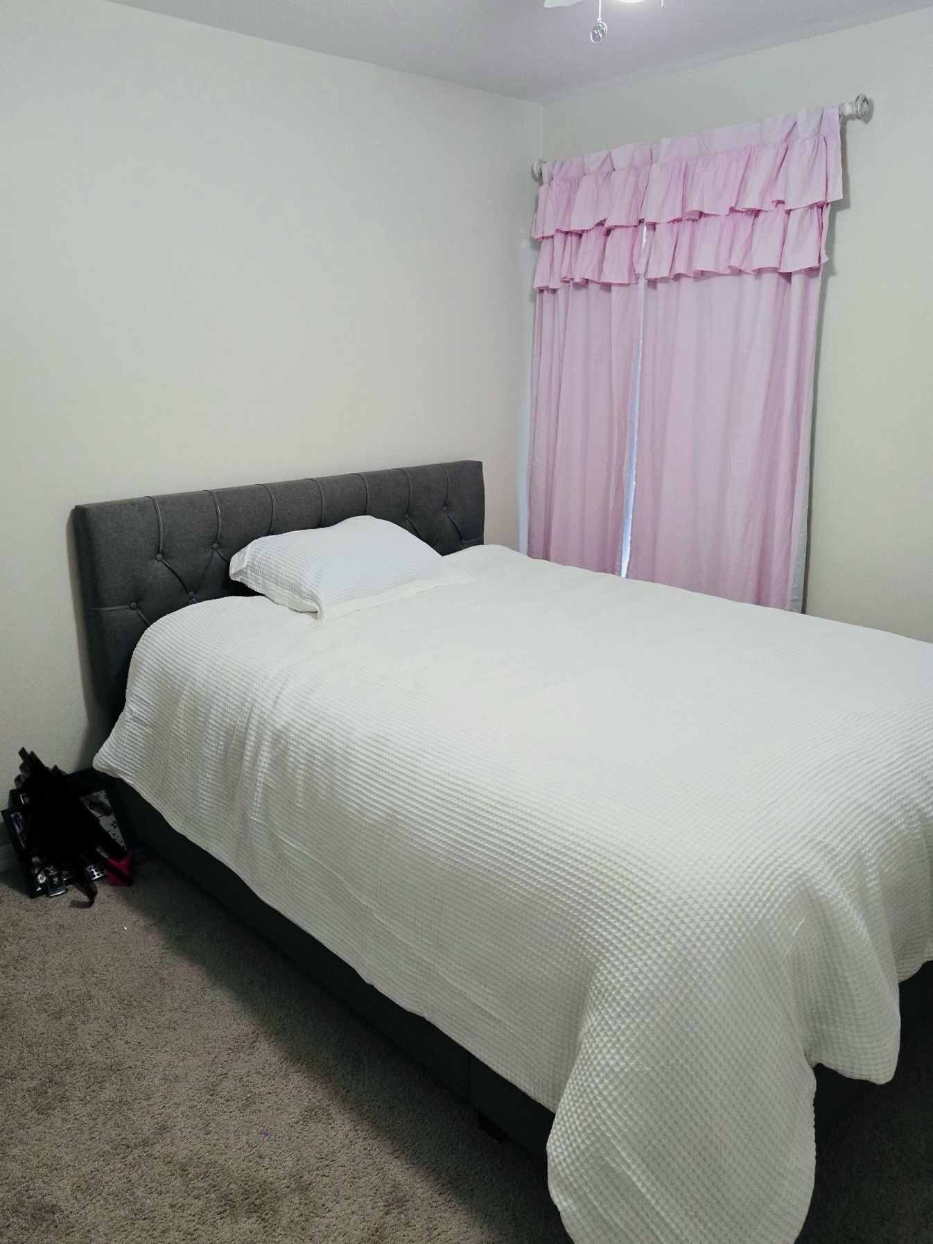 Queen Bed Frame W/mattress