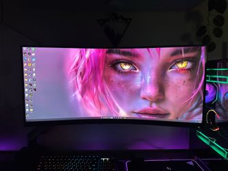OMEN 34c Ultra Wide monitor.