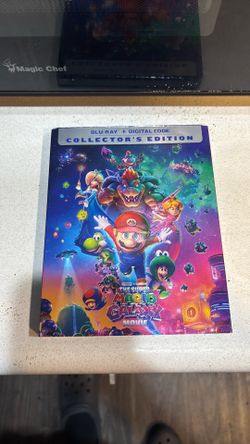 Super Mario galaxy movie blu ray