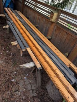 Cedar 3" wide tongue and groove boards