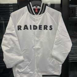 Mitchell & Ness Las Vegas Raiders Bomber Jacket