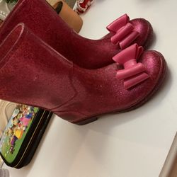 Girl Rain Boots Size 2 