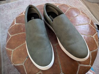 Alfani leather slip on shoes Men size 11