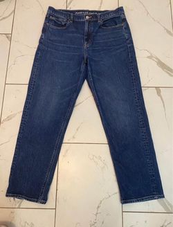 American Eagle High Rise Ankle Straight